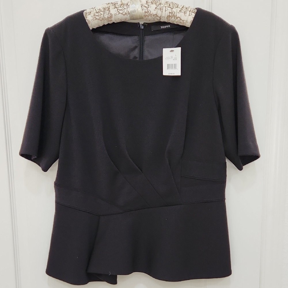Elegant Black Women's Top
